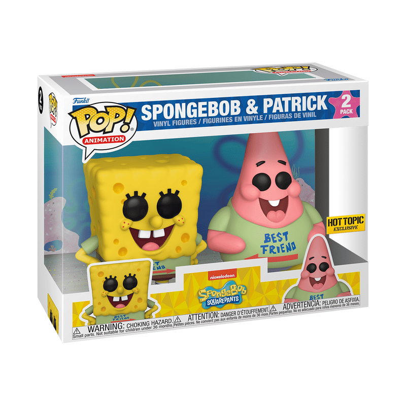 Pop! Spongebob & Patrick - 2 Pack, , hi-res view 2