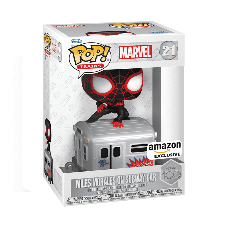 Pop! Trains Miles Morales on Subway Car, , hi-res view 2