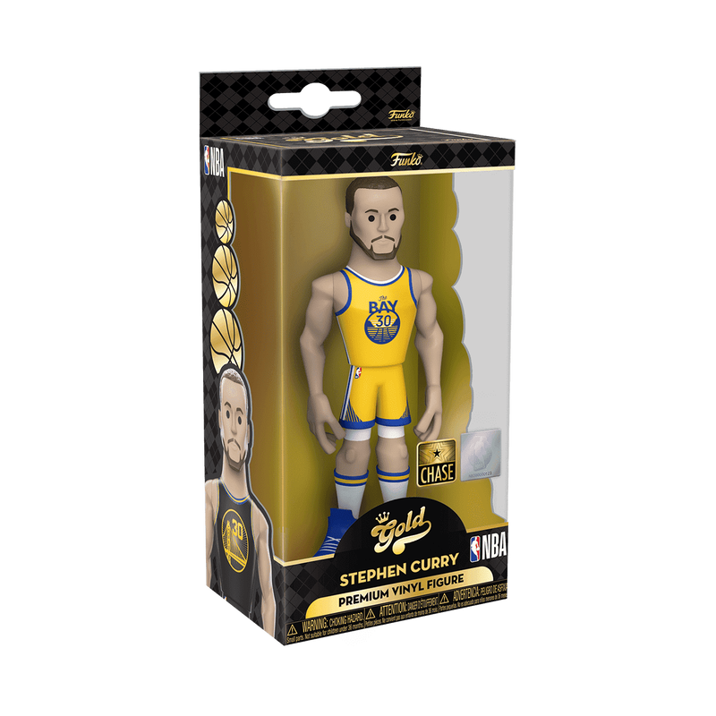 Vinyl GOLD 5" Stephen Curry (City Edition Uniform) - Warriors, , hi-res view 4