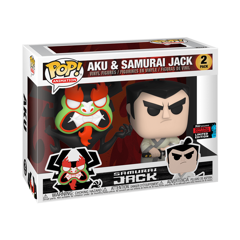 Pop! Aku & Samurai Jack 2-Pack, , hi-res view 2