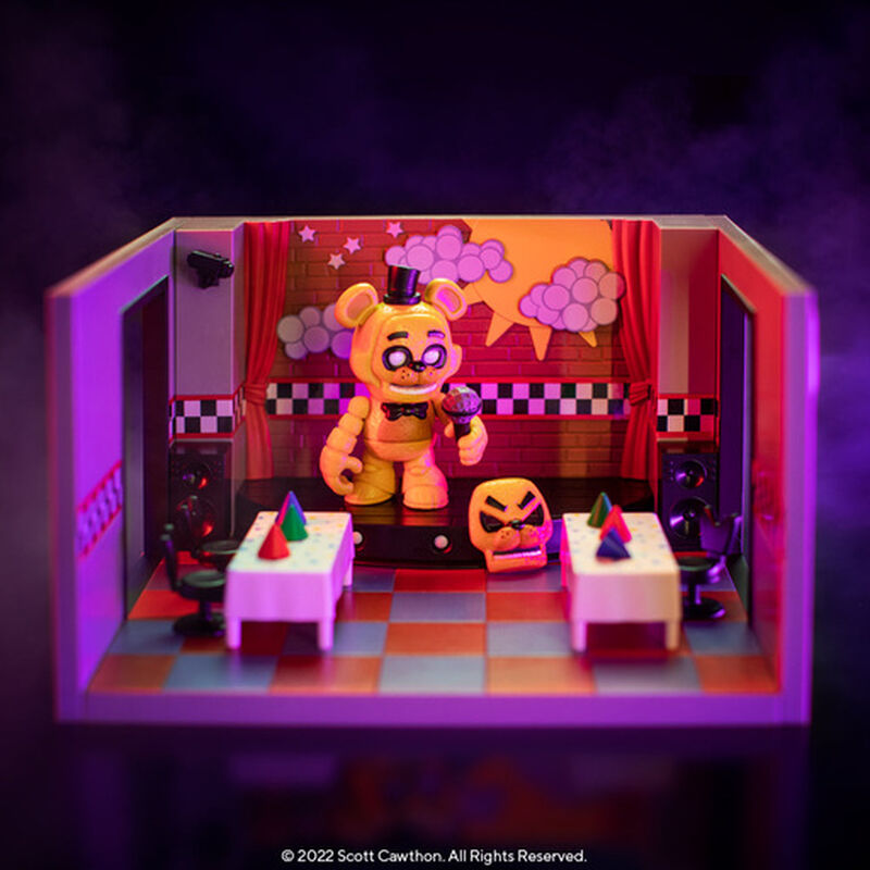 SNAPS! Golden Freddy with Stage Playset, , hi-res image number 2