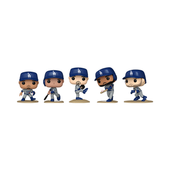 Pop! Los Angeles Dodgers 2025 MLB World Series Champions 5-Pack, Image 2