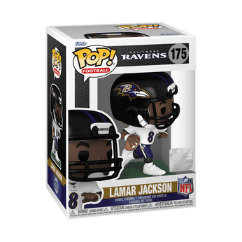 Pop! Lamar Jackson (Away Uniform), Image 2