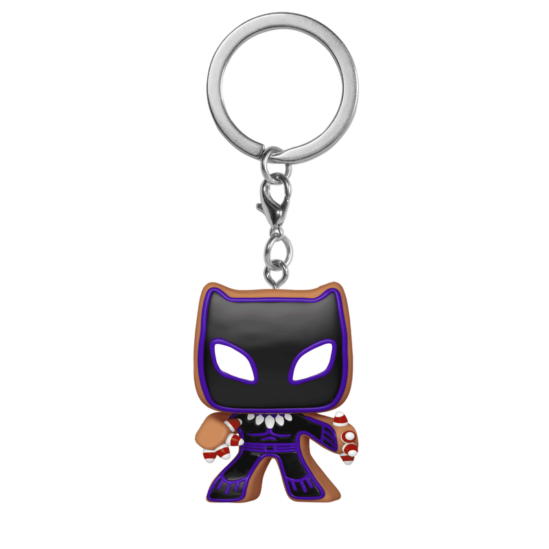 Pop! Keychain Gingerbread Black Panther, , hi-res view 1