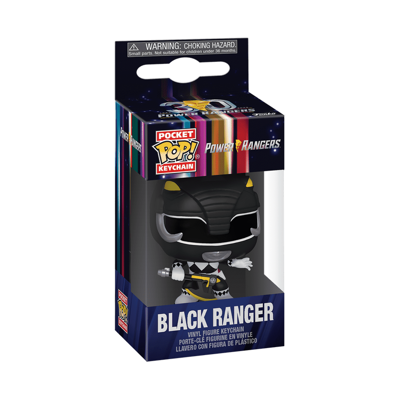 Pop! Keychain Black Ranger (30th Anniversary), , hi-res view 2
