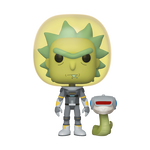 POP Animation: Rick & Morty - Space Suit Rick w/Snake, , hi-res view 2