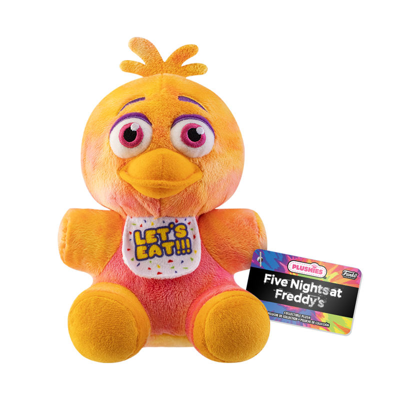 Tie-Dye Chica Plush, , hi-res image number 1