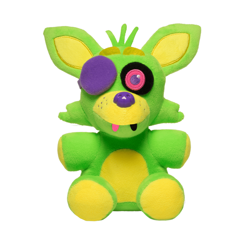 Green Foxy (Black Light) Plush, , hi-res image number 1