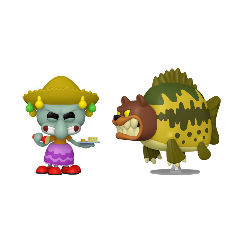 Pop! Squidward & Sea Bear 2-Pack, , hi-res view 1