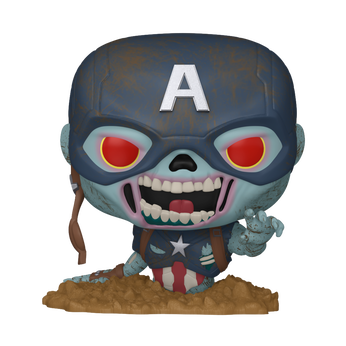Pop! Zombie Captain America, Image 1
