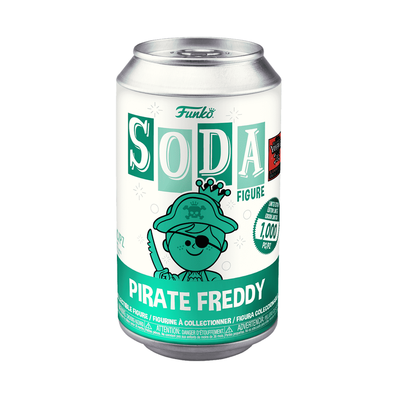 Vinyl SODA Pirate Freddy (Translucent Green), , hi-res view 2