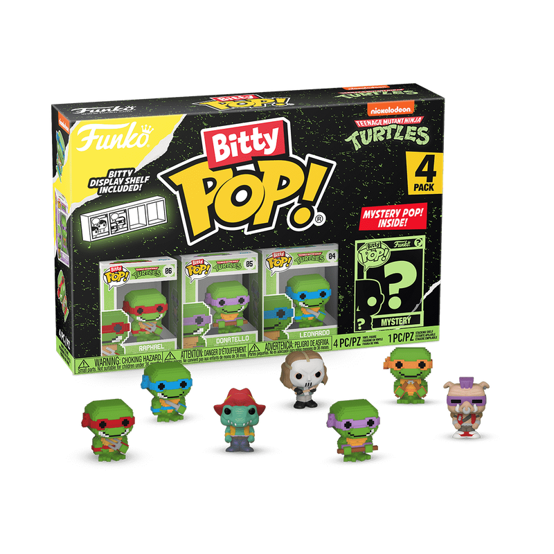 Buy Bitty Pop! Teenage Ninja 4-Pack Series 4 at Funko.