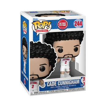 Pop! Cade Cunningham (White Association Edition Jersey), , hi-res view 2
