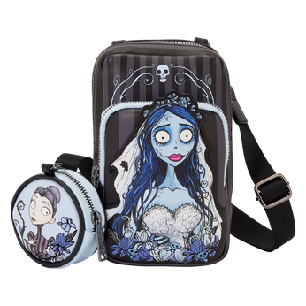 Corpse Bride Emily Sling Crossbody Bag with Coin Bag, Image 1