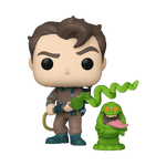 Pop Buddy Venkman With Slimer The Real Ghostbusters