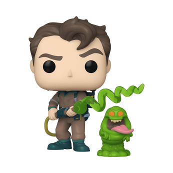 Pop! & Buddy Venkman with Slimer (The Real Ghostbusters), Image 1
