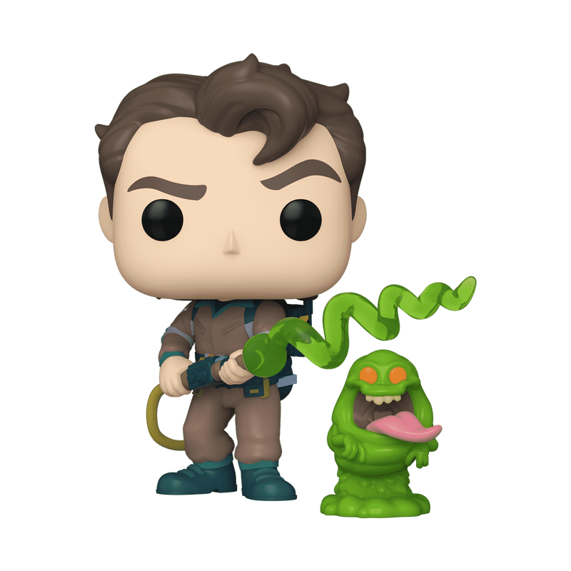 Pop! & Buddy Venkman with Slimer (The Real Ghostbusters), , hi-res view 1