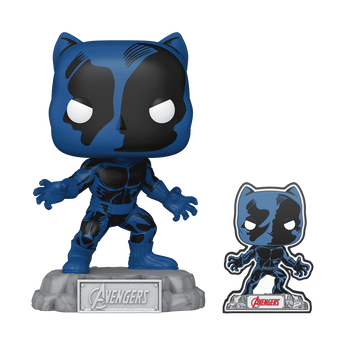 Pop! Black Panther with Pin, Image 1