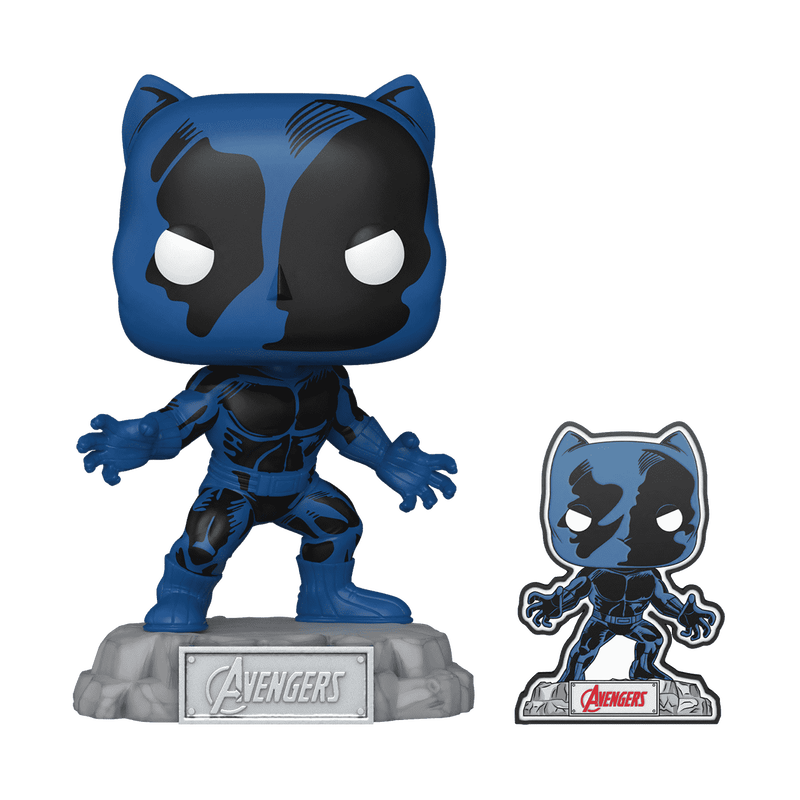 Pop! Black Panther with Pin, , hi-res view 1