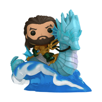 Pop! Rides Deluxe Aquaman and Storm, Image 1