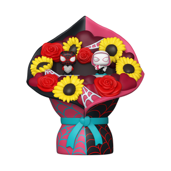 Bitty Pop! Bouquet Mile Morales & Ghost Spider (Valentine), Image 1