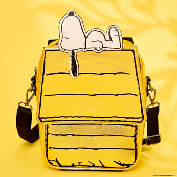 Peanuts 75th Anniversary Snoopy Doghouse Crossbody Bag, Image 2