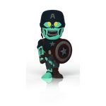 Vinyl SODA Zombie Captain America, , hi-res view 4