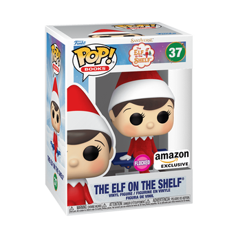 Pop! The Elf on the Shelf (Flocked), Image 2