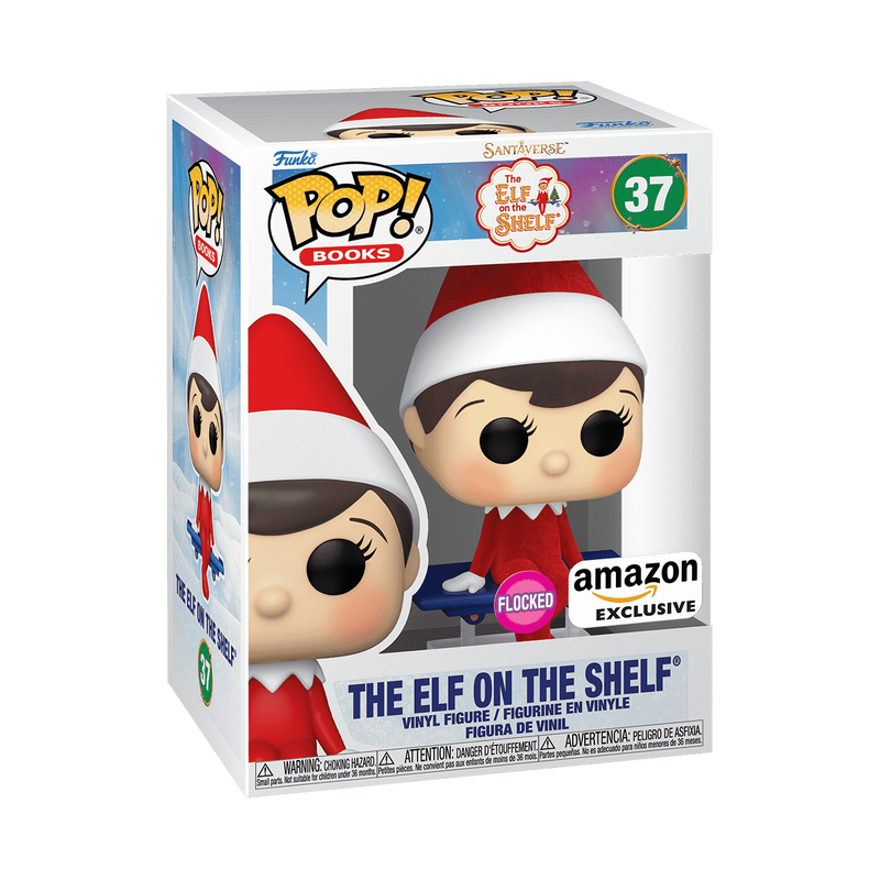 Pop! The Elf on the Shelf (Flocked), , hi-res view 2
