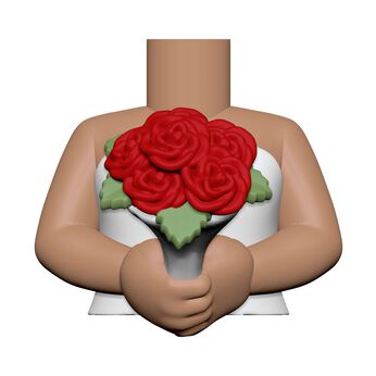 BAP- FM - SK3 - Torso - WH Wedding Dress, Image 1