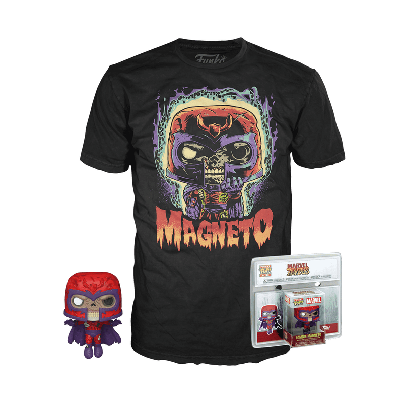 Pocket Pop! & Tee Zombie Magneto, , hi-res view 1