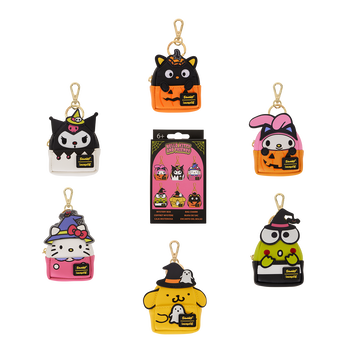 NYCC Limited Edition Sanrio Hello Kitty & Friends Halloween Costume Mystery Mini Backpack Keychain Charm, Image 1