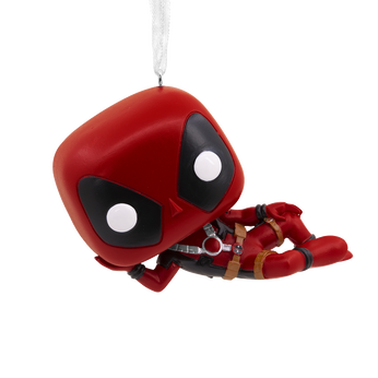 Deadpool Lounging Ornament, Image 1