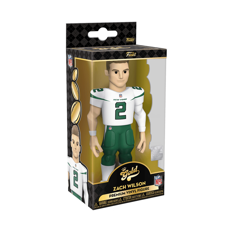Vinyl GOLD 5" Zach Wilson - New York Jets, , hi-res view 2