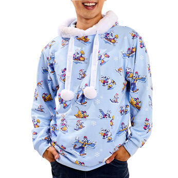 Mickey & Friends Winter Wonderland Unisex Hoodie, Image 1