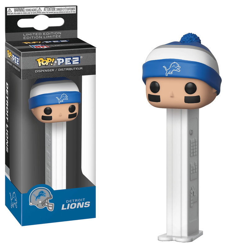 POP PEZ: NFL - Lions (Beanie), , hi-res view 1