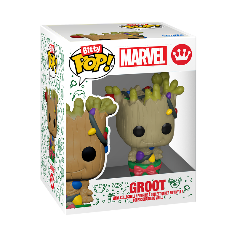 Bitty Pop! Marvel Holiday Groot, , hi-res view 1