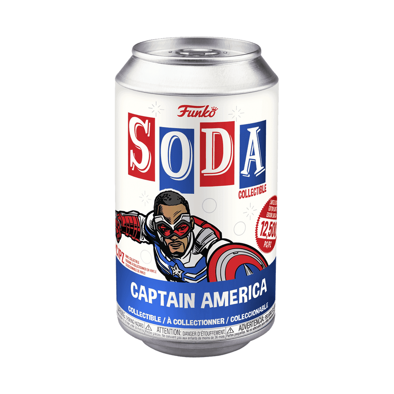 Vinyl SODA Captain America, , hi-res view 2