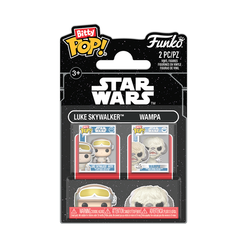 Bitty Pop! Luke Skywalker & Wampa 2-Pack, , hi-res view 1