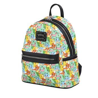 Pokémon Pikachu And Starters All Over Print Mini Backpack, Image 2