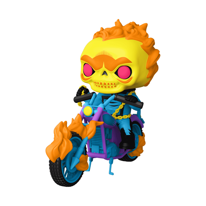 Pop! Rides Super Deluxe Ghost Rider (Black Light), , hi-res view 1