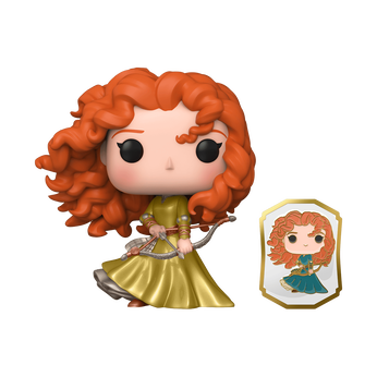 Pop! Merida (Gold) with Pin, Image 1