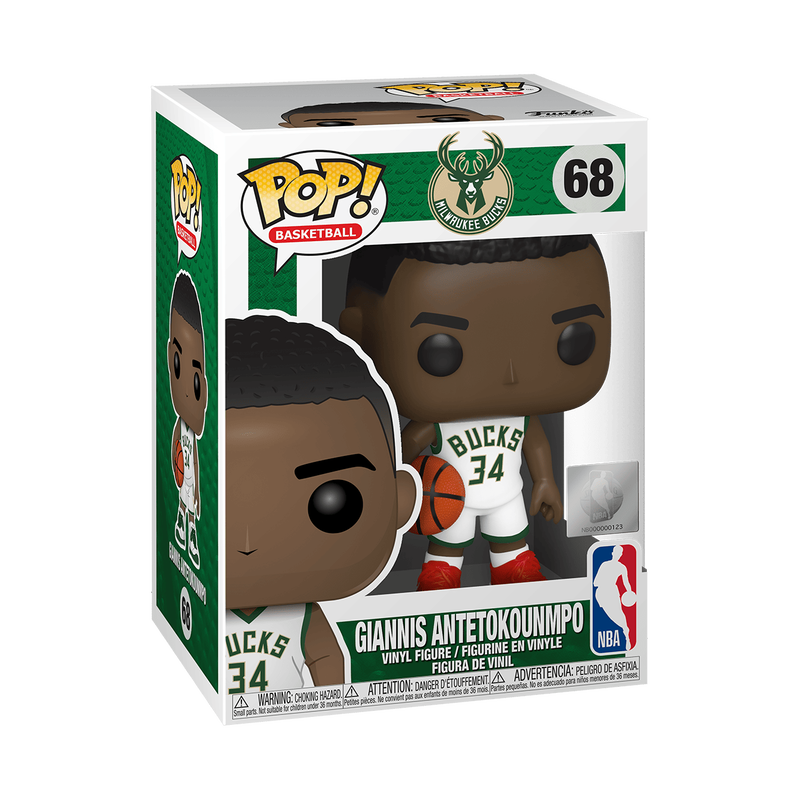 POP NBA: Bucks - Giannis Antetokounmpo, , hi-res view 1