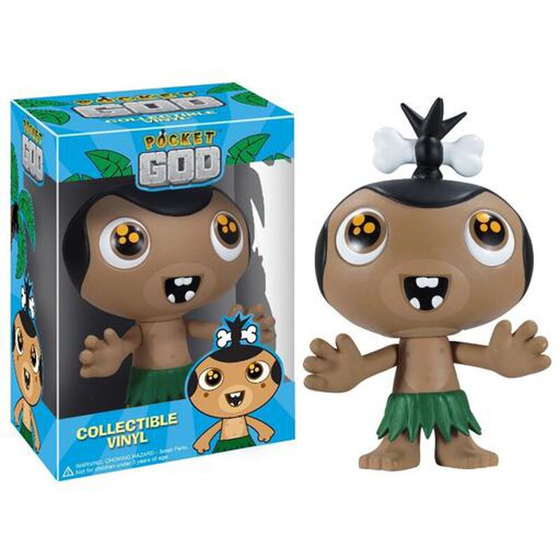 Pocket God: Cute Pygmy Vinyl Figure, , hi-res view 1