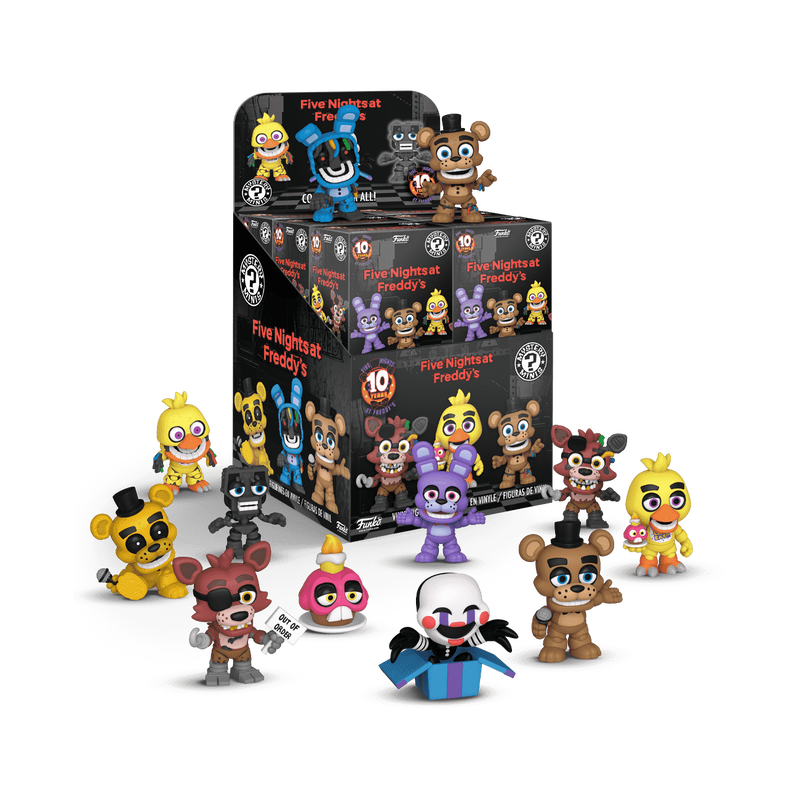Buy Five Nights at Freddy s 10th Anniversary Mystery Minis at Funko