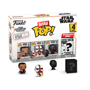 Bitty Pop! Star Wars The Mandalorian 4-Pack Series 4, Image 1