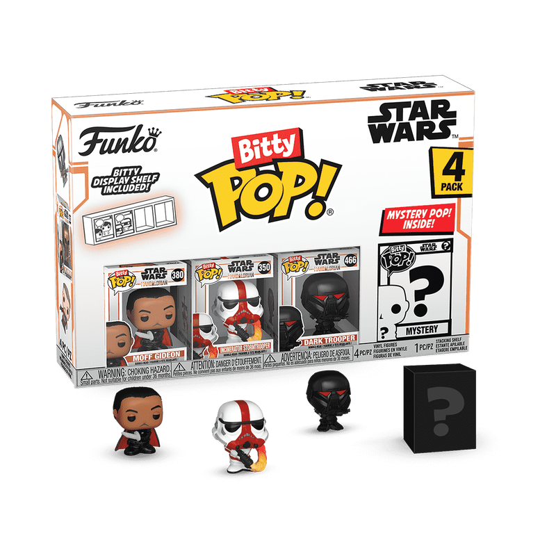Bitty Pop! Star Wars The Mandalorian 4-Pack Series 4, , hi-res view 1