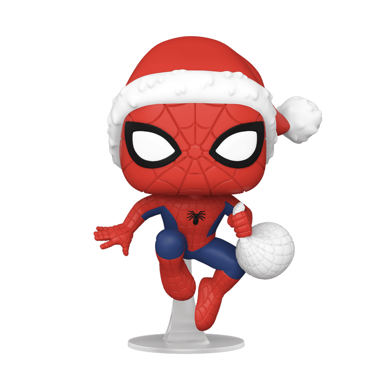 Pop! Santa Spider-Man, , hi-res image number 1
