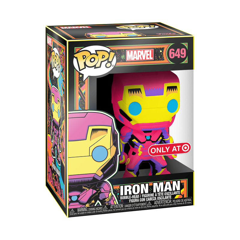 Pop! Iron Man (Black Light), , hi-res view 2
