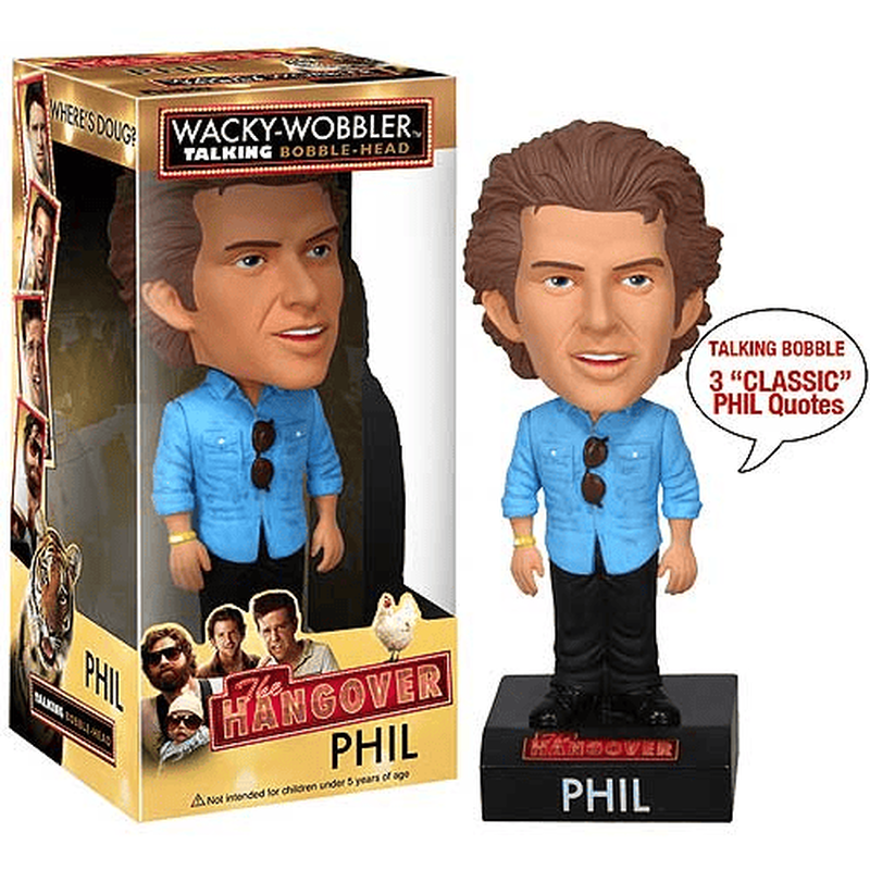 The Hangover: Phil Talking Bobblehead, , hi-res view 1